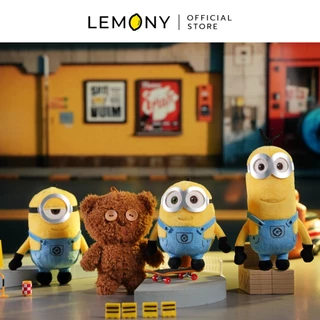LEMONY พวงกุญแจตุ๊กตามินเนี่ยน Universal Minions Collection