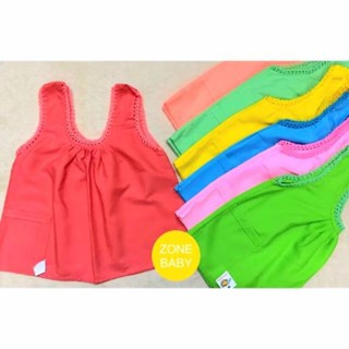 🌸เสื้อคอกระเช้าเด็ก🌸 เสื้อคอกระเช้า เนื้อผ้าดีมากก มีกระเป๋า…