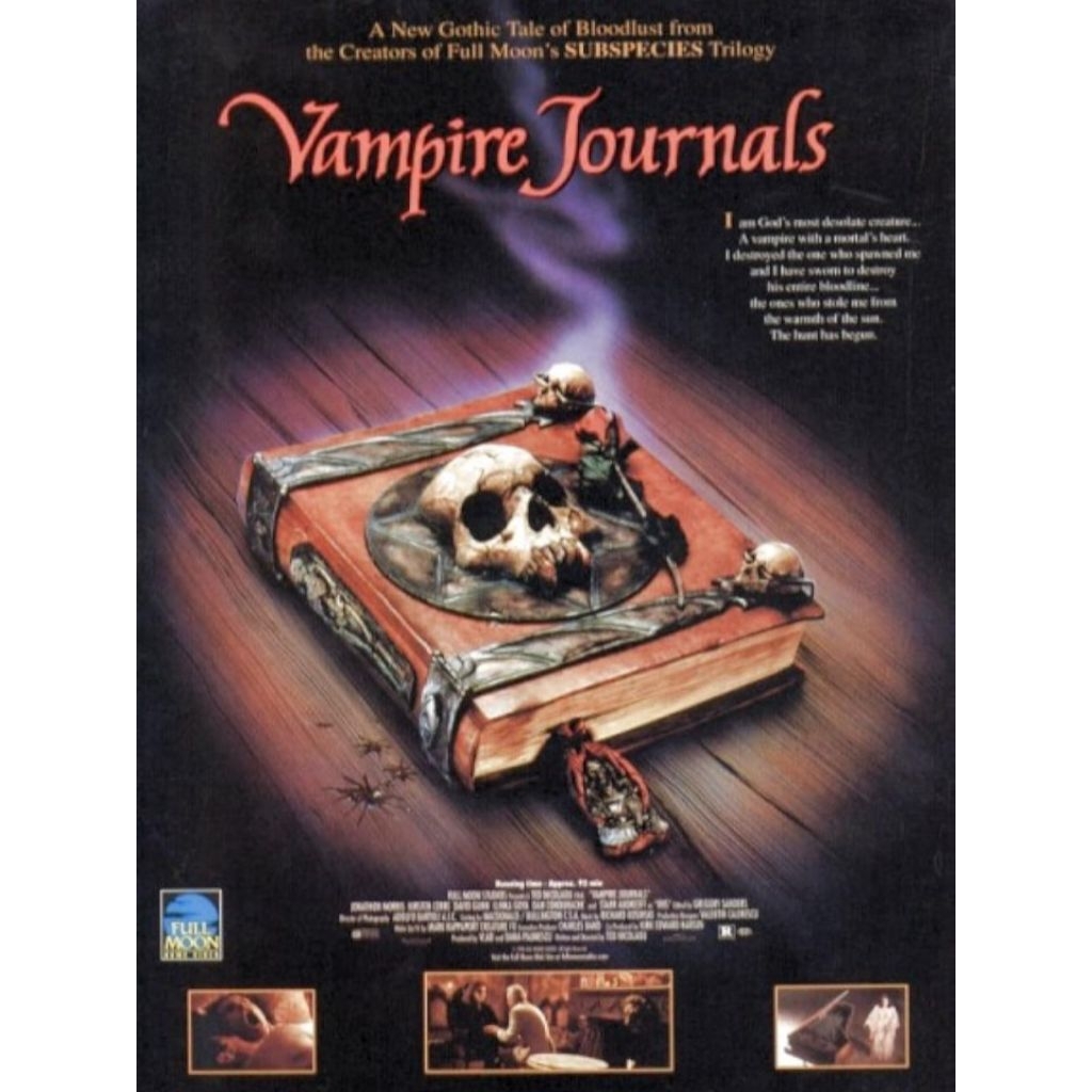 Blu-ray+DVD ปก+สกรีนแผ่น Vampire Journals (1997) คำภีร์แวมไพร์