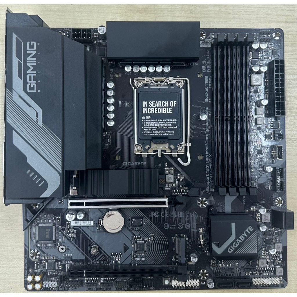 GIGABYTE B760M GAMING X DDR5 [มือสอง][ไม่มีกล่อง]
