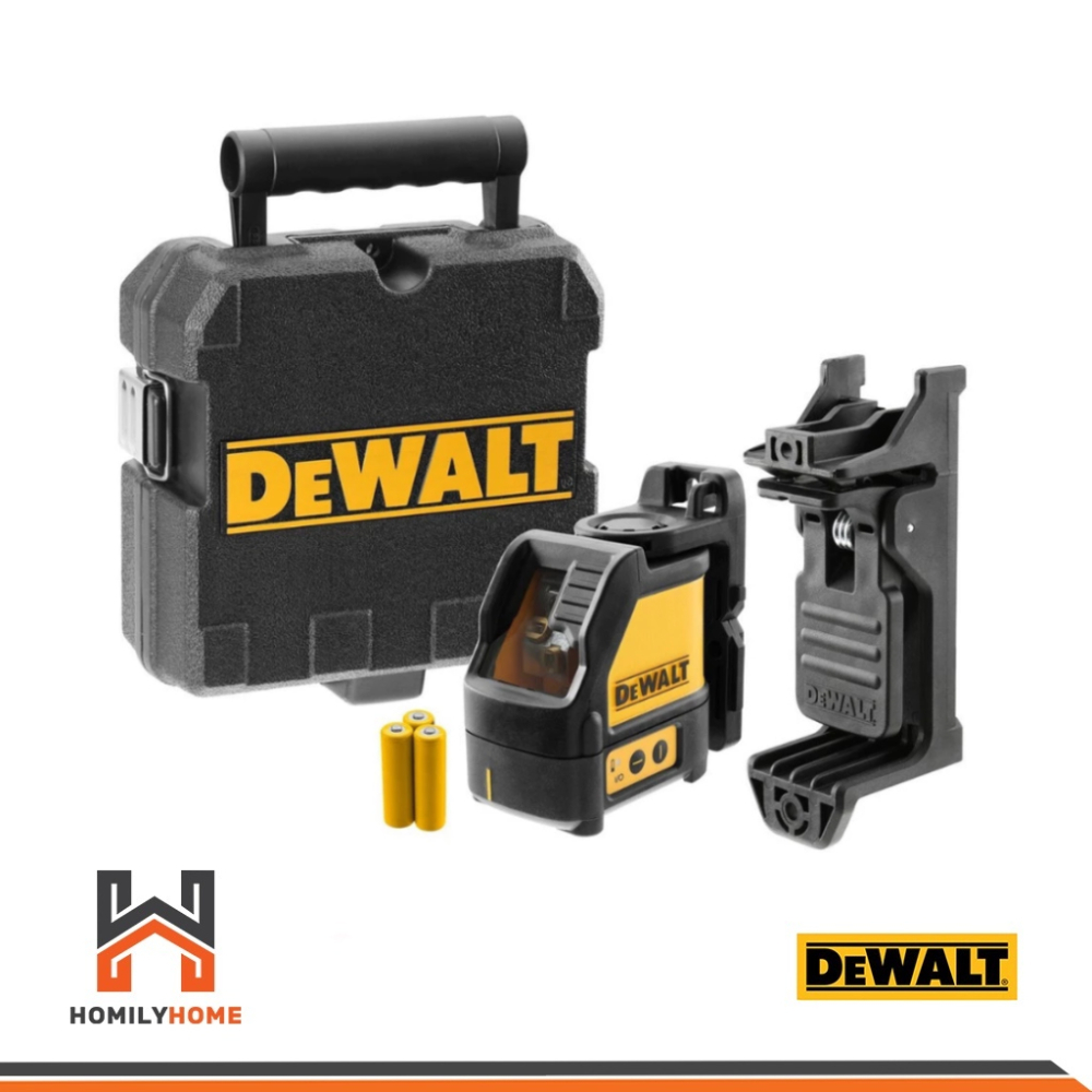 DEWALT เลเซอร์แนวเส้นกากบาทและเส้นบาง (แสงสีแดง) รุ่น DW088k DW088KTP เลเซอร์ เลเซอร์วัดระดับ