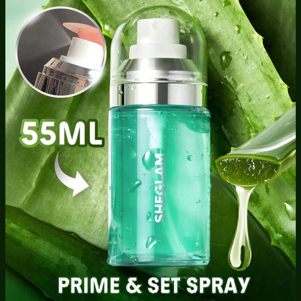 ✅PRE-ORDER 7-10 วัน✅ SHEGLAM Good Grip Prime & Set Spray | สเปรย์ไพรเมอร์และเซ็ตติ้งให้ความชุ่มชื้น ✨
