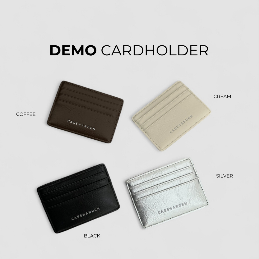 (ใส่โค้ด:10HBD200E15ลด29.-) Demo Card Holder การ์ดโฮลเดอร์ ที่ใส่บัตร ใส่การ์ด