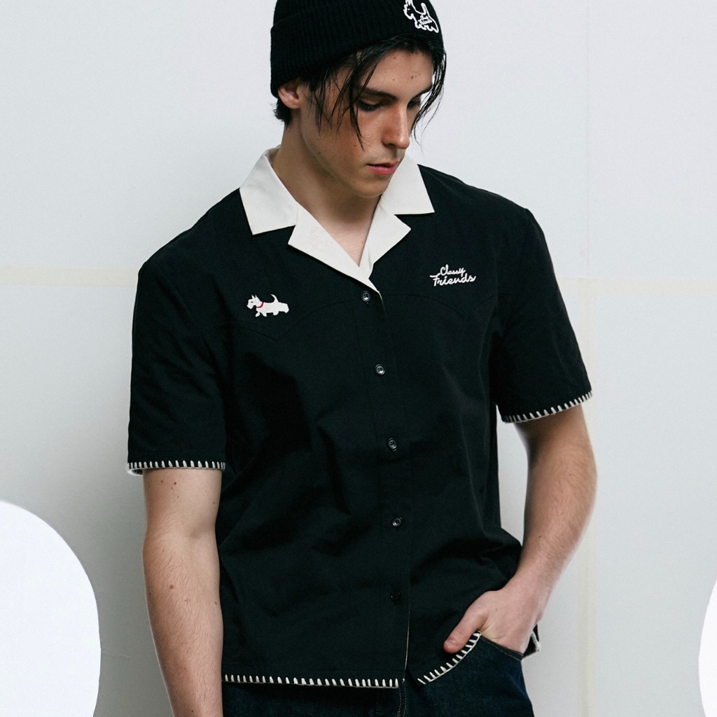 Classy Club - เสื้อเชิ้ต แขนสั้น รุ่น Rope A Dog - Classy Friends Col.
