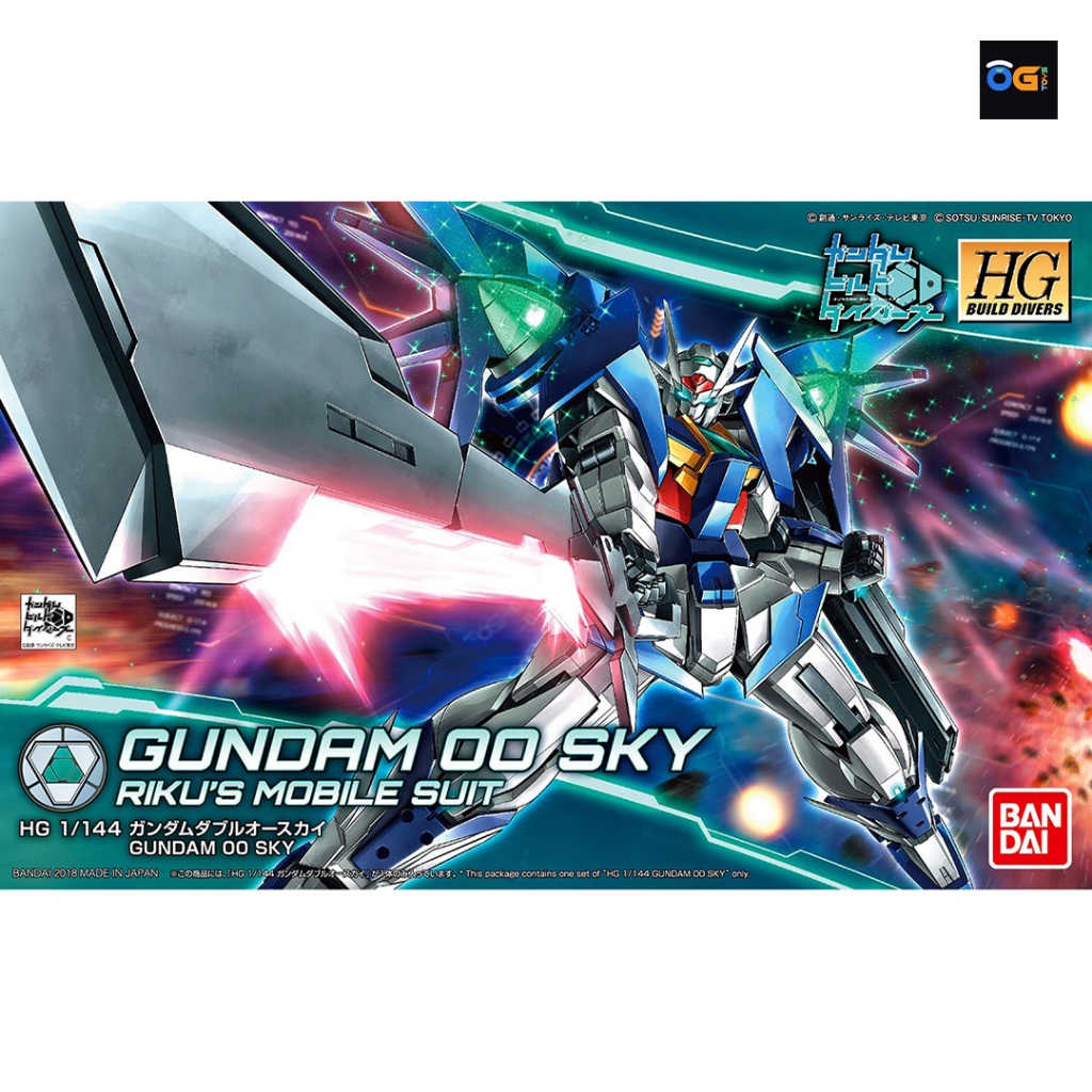 BANDAI 1/144 HG GUNDAM OO SKY