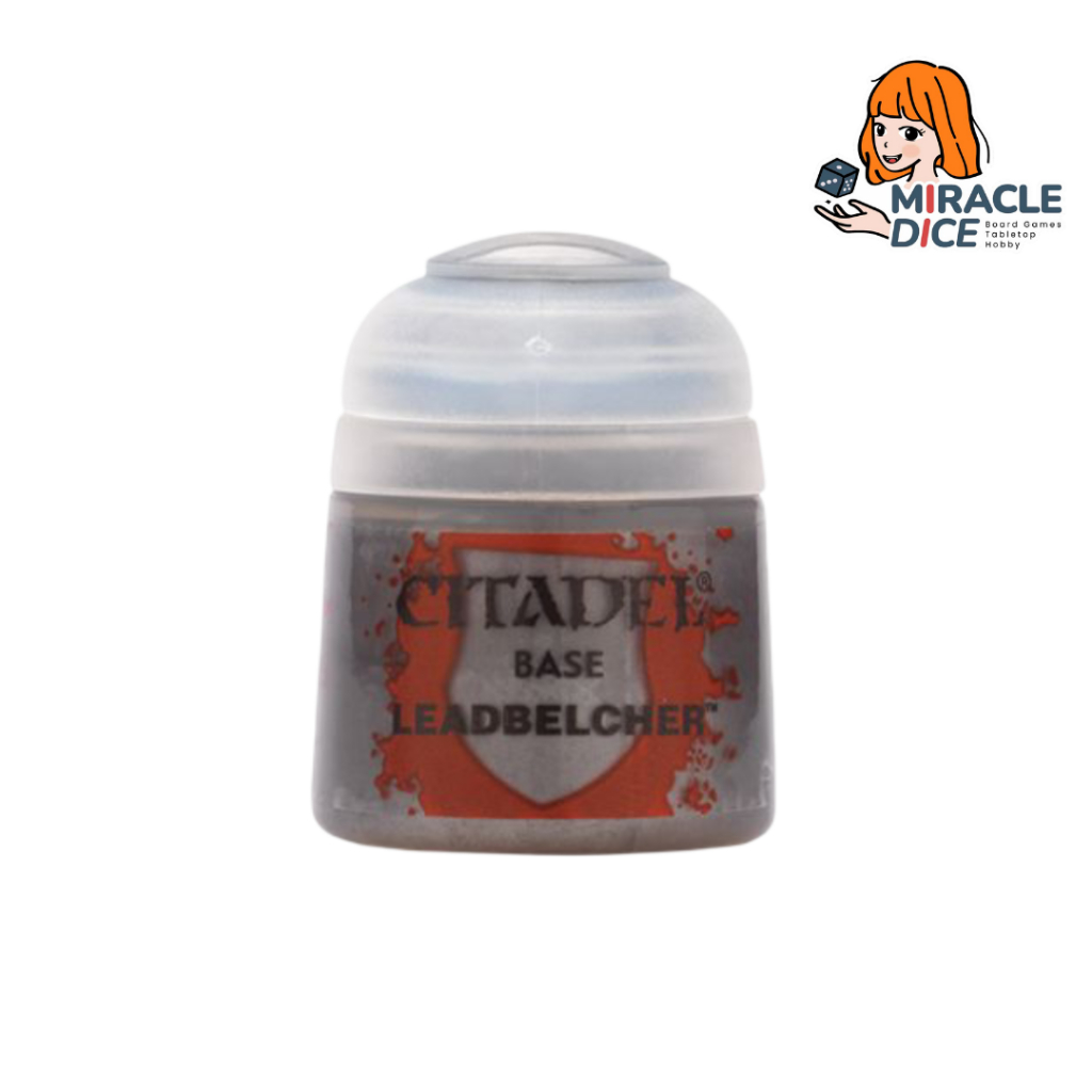 [พร้อมส่ง] Citadel Colour : Base Paint : Leadbelcher