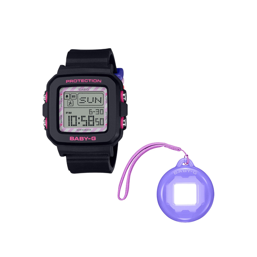 จัดส่งตรงถึงญี่ปุ่น นาฬิกา Casio Baby-G+Plus Kuromi Collaboration รุ่น BGD-10KKM-1JR สีดำ