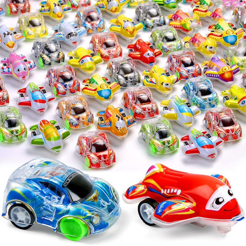 🔥พร้อมส่ง🔥โมเดลรถยนต์จําลอง รถของเล่น ขนาดเล็ก ของเล่นสำหรับเด็ก ดึงกลับรถของเล่น  เครื่องบินของเล่น