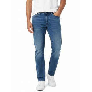 MEDIA JEANS กางเกงยีนส์ผู้ชาย ทรงกระบอก Basic ผ้าไม่ยืด กระเ…