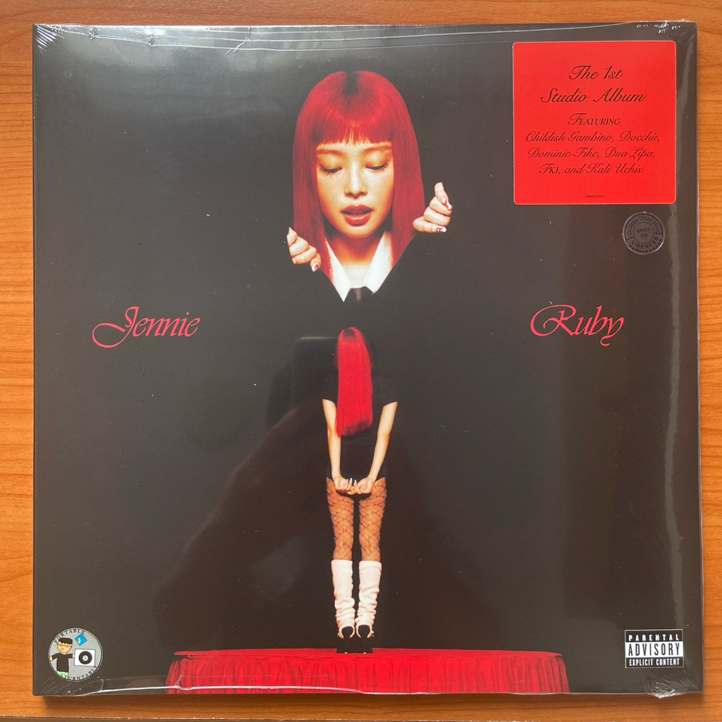 (Pre Order) แผ่นเสียง Ruby JENNIE (BLACKPINK) Vinyl, LP, Album, Red มือหนึ่ง ซีล
