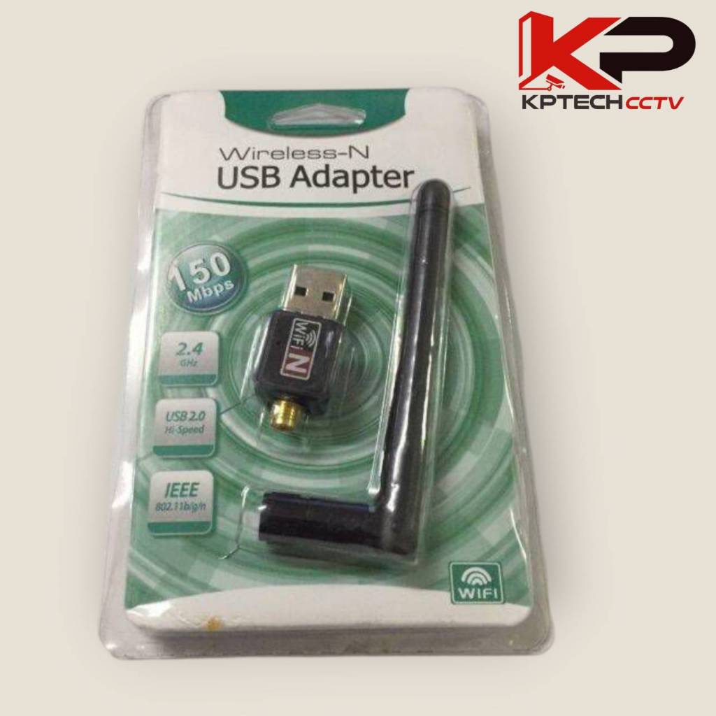 USB-Wifi 150mbps wireless-N usb adapter ตัวรับสัญญาณไวไฟ อินเตอร์เน็ต สำหรับคอมพิวเตอร์ PC Laptop