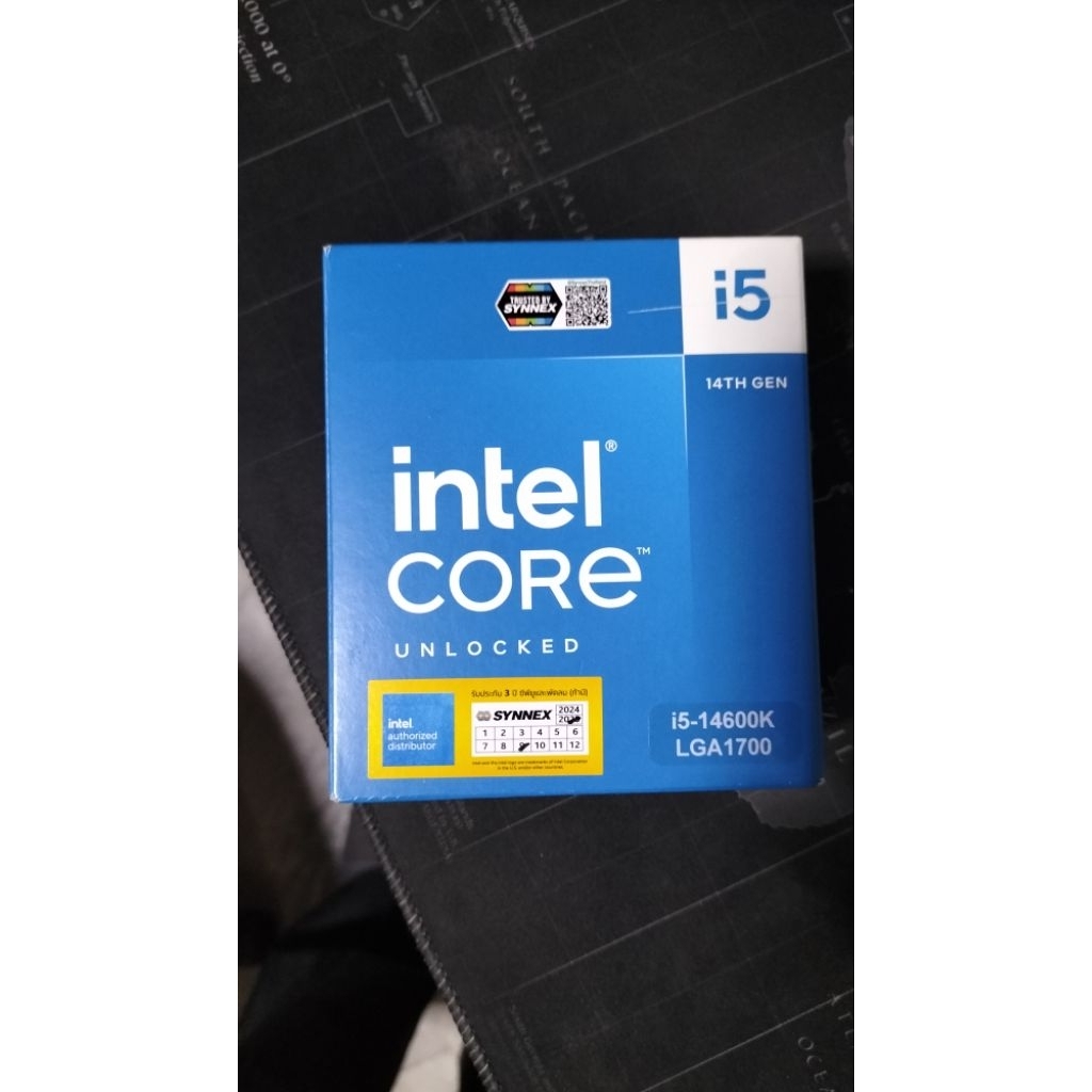 กล่องเปล่าใส่  CPU intel core i5 14600k