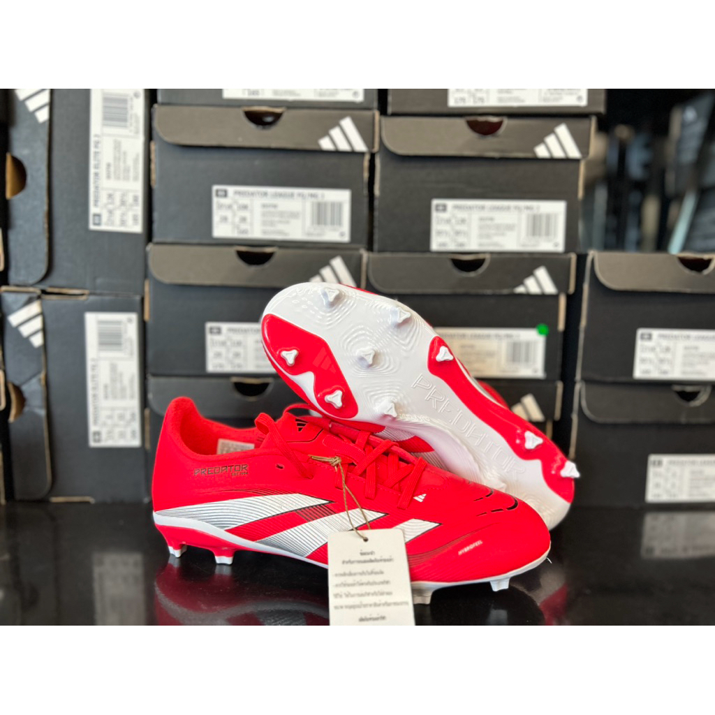 รองเท้าฟุตบอลเด็ก รุ่น ADIDAS PREDATOR LEAGUE FG/MG J รหัส ID3750