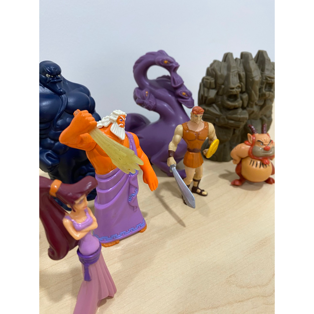 Hercules เฮอร์คิวลีส ปี 1997 ปีเก่า ไม่ครบแต่สวยมาก Happy Meal ของสะสม แฮปปี้มีล ของเล่น แมคโดนัลด์ 