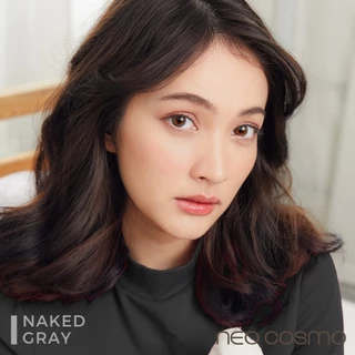 คอนแทคเลนส์ Naked Gray (Neo Cosmo) สีเทาไม่มีขอบ สายฝอ เนียนเหมือนตาจริง มีส่งด่วนใน กทม.