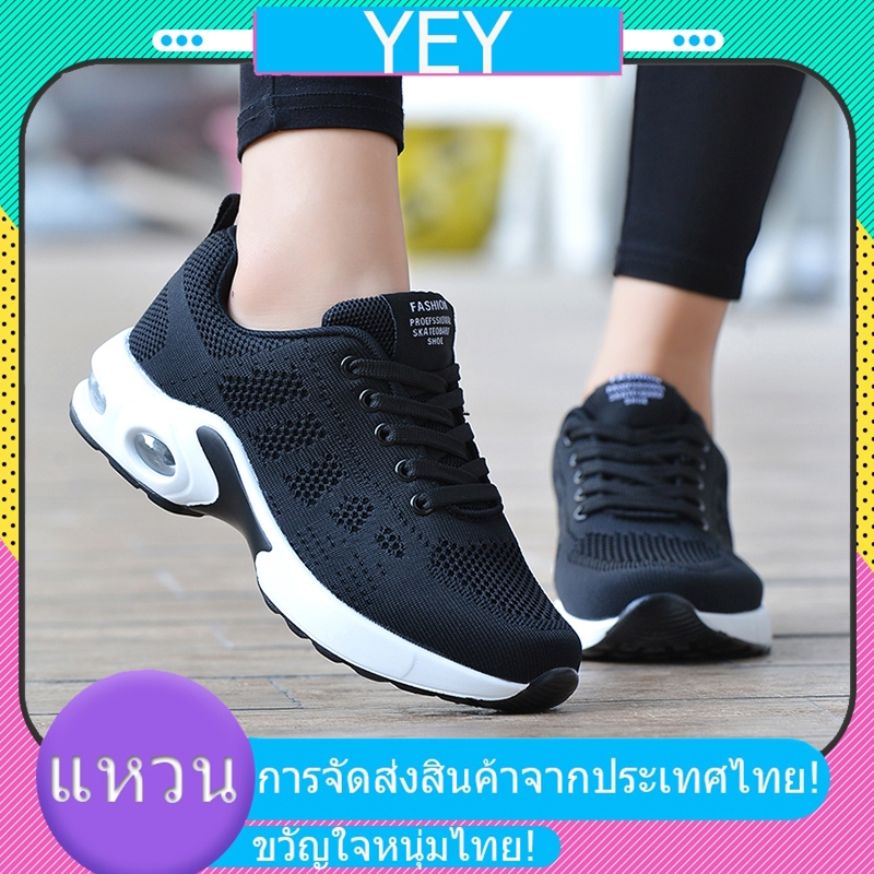 【YEY】รองเท้าผ้าใบผู้หญิงใหม่ แฟชั่นใหม่ รองเท้าผ้าใบผู้หญิงตาข่ายระบายอากาศ ขนาด