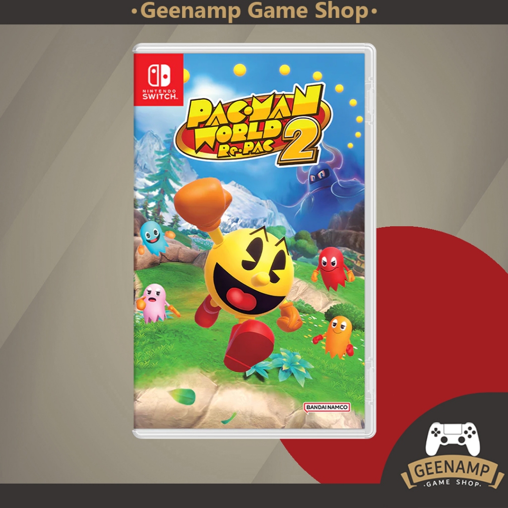 NSW [มือ1] PAC-MAN WORLD 2 Re-PAC (ASIA)(EN)(เล่นNS2ไม่ได้) - Nintendo Switch # PACMAN PAC MAN