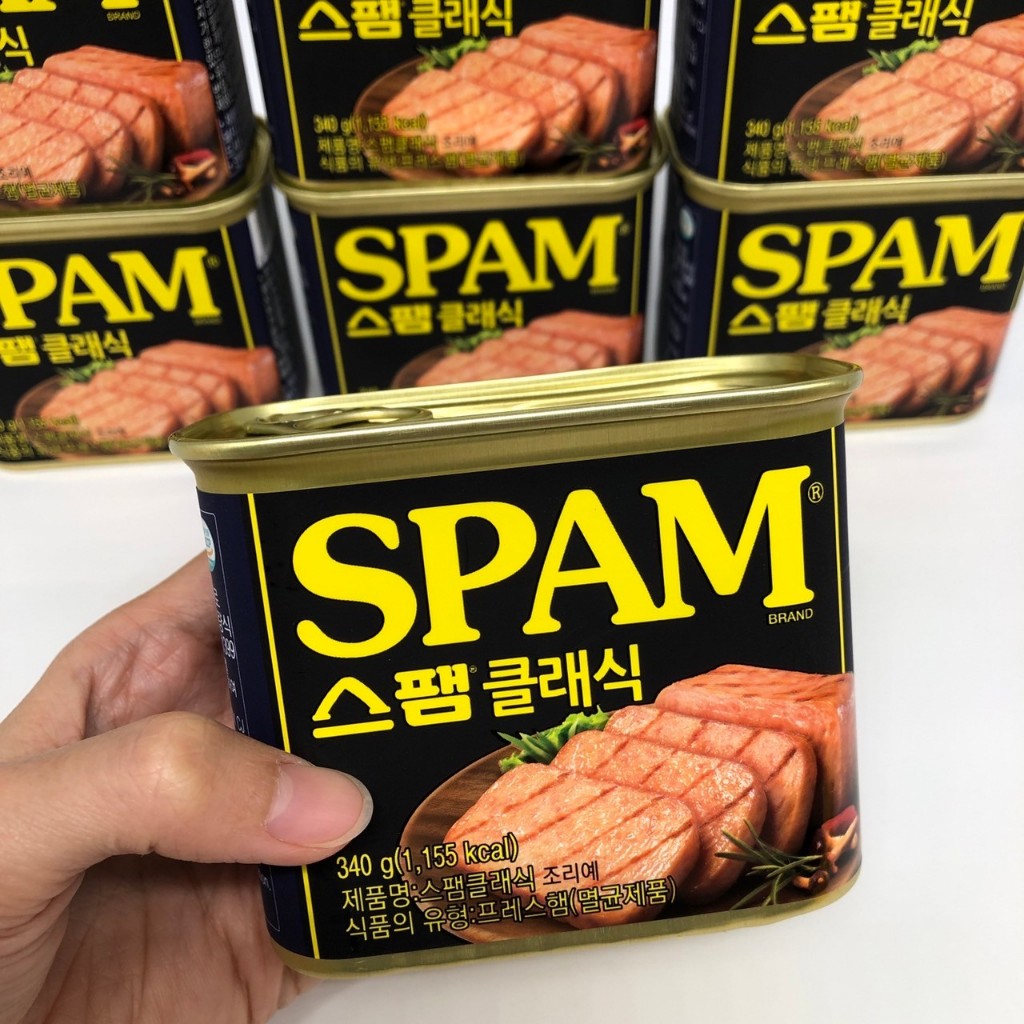 CJ SPAM CLASSIC 200g 340g 스팸 สแปม แฮมกระป๋อง แฮมเกาหลี อาหารเกาหลี - รูปที่ 4