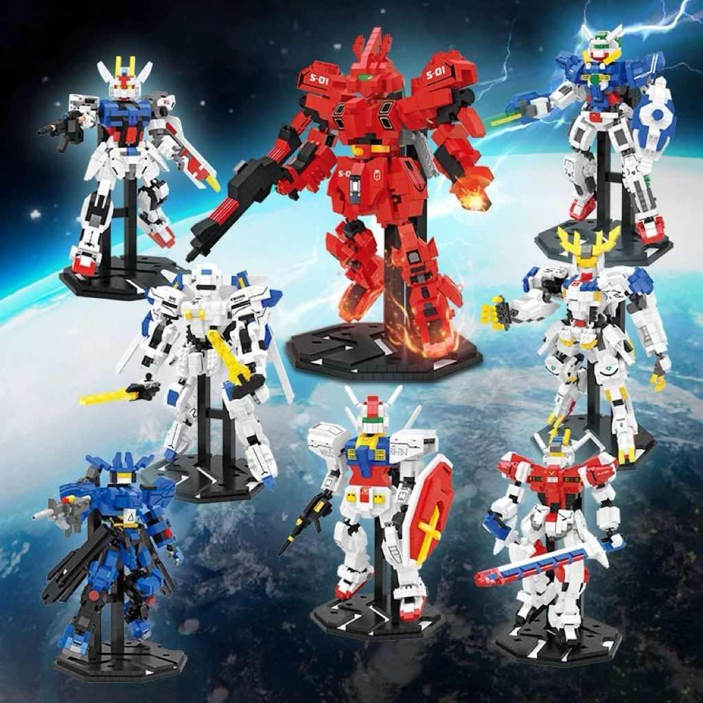 ✅👍 ตัวต่อ ตัวต่อนาโน nanoblock หุ่นยนต์ กันดั้ม gundam
