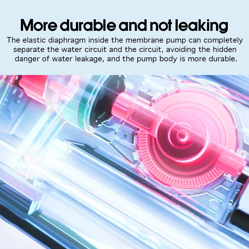 ENPULY M6 Plus Oral Irrigator Water Flosser เครื่องกำจัดสิ่งสกปรกในช่องปาก 140 Psi กันน้ำ IPX8 140ML - รูปที่ 7