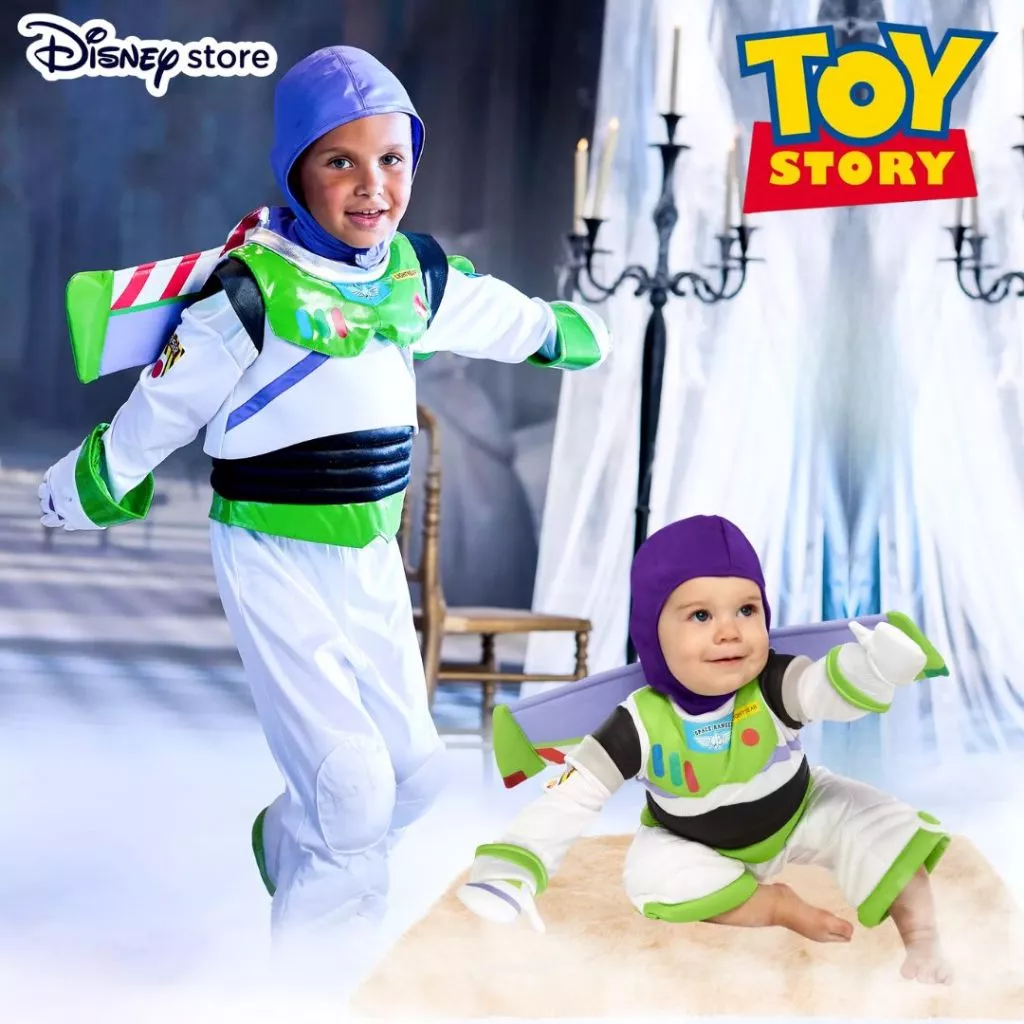 นำเข้า Disney 🇺🇸 ชุดแฟนซี ชุดคอสตูม ชุด Buzz Lightyear Light-Up Costume for Kids – Toy Story ลิขสิทธิ์แท้