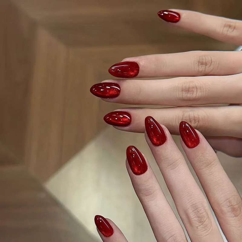 เล็บปลอม พร้อมส่ง เล็บยาว  สีสวย กันน้ำ สี สวยงาม พร้อมกาว