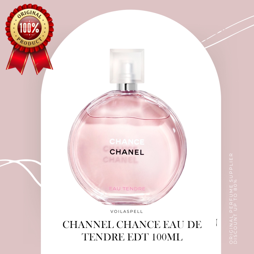 ส่งฟรี!🚚น้ําหอม Chan*nel Chance Eau De Tendre EDT 100ml น้ำหอมผู้หญิง