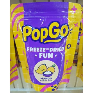 PopGo Freeze-Dried Fun : Mango Sticky Rice : ข้าวเหนียวมะม่ว…