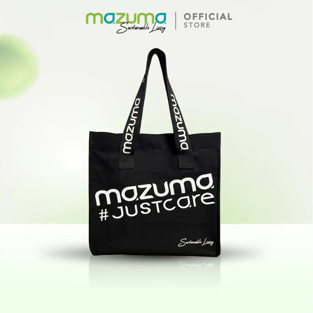 (ของแถมไม่จำหน่าย) กระเป๋าผ้าแคนวาส Tote Bag สีดำ