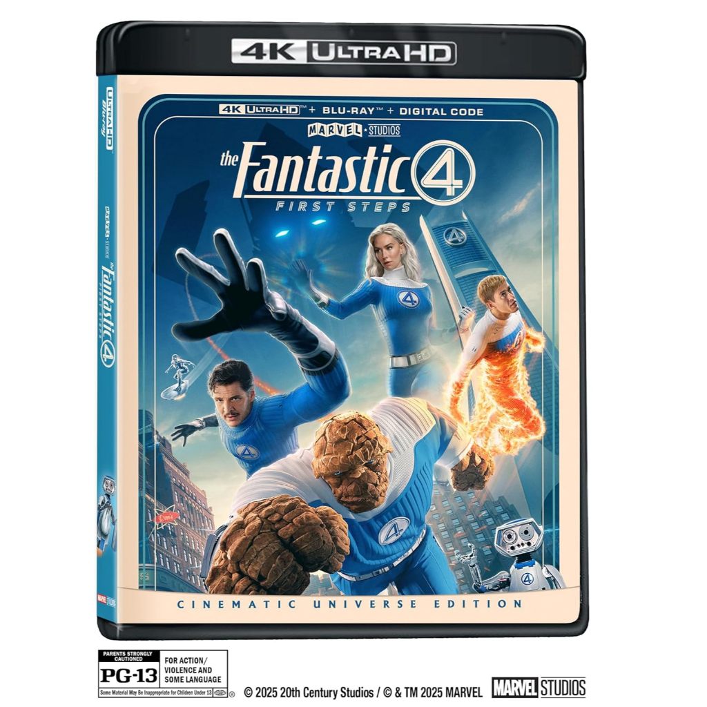 The Fantastic Four: First Steps - 4K UHD Combo + Digital
