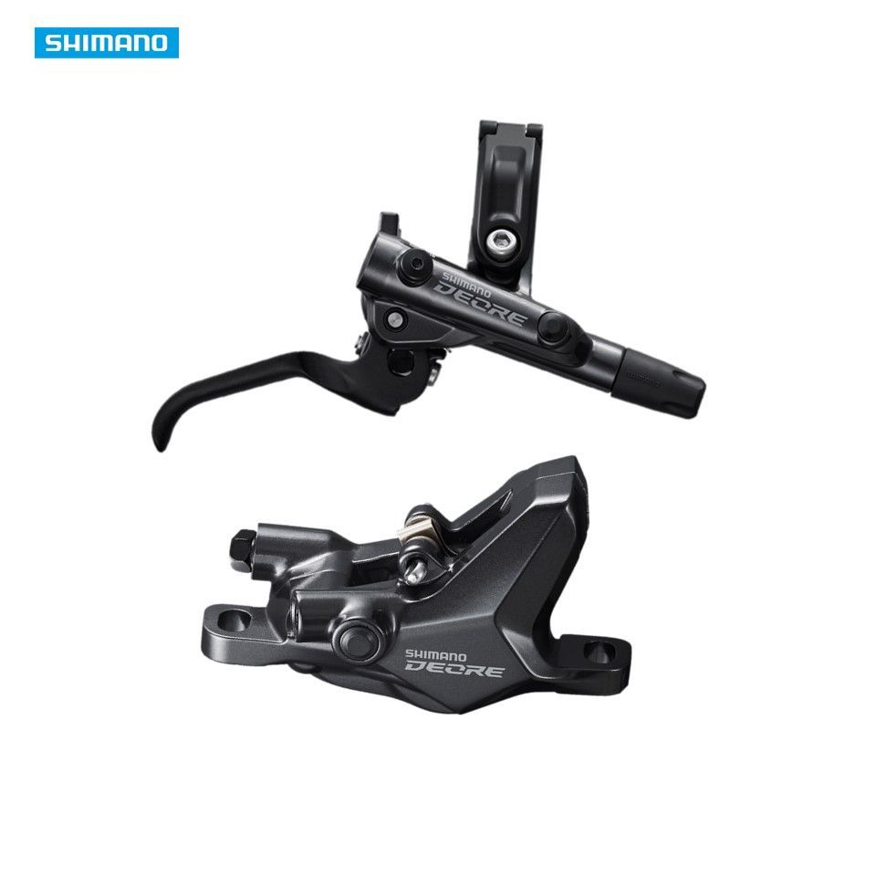 ชุดดิสก์เบรคจักรยาน SHIMANO รุ่น Deore รุ่น BL/BR-M6100, RESIN (สายหน้า 1000mm. สายหลัง 1700mm.) สินค้าบริษัท