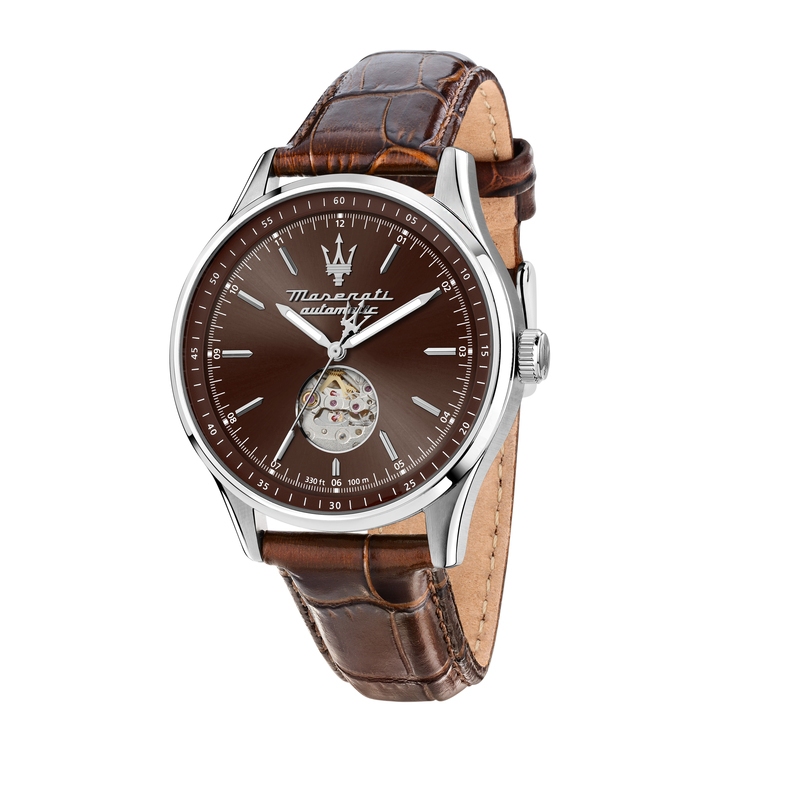 Maserati SORPASSO 42mm AUTO Brown Dial Men‘s Automatic Watch R8821124002