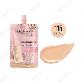 (แบบซอง) SRICHAND ศรีจันทร์ รองพื้นเจ้าหญิง เอ็นชานเท็ด คัฟเวอร์ เพอร์เฟคท์ ฟาวน์เดชั่น 7g