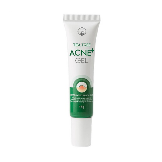 Naturista Tea Tree Acne Gel 15 ml เจลแต้มสิวจากสารสกัดทีทรีเข้มข้น – โปรปัง