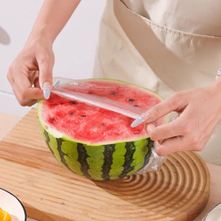 ถุงถนอมอาหารใช้ครั้งเดียว ปากยางยืด ครอบได้หลายขนาด สำหรับงา…