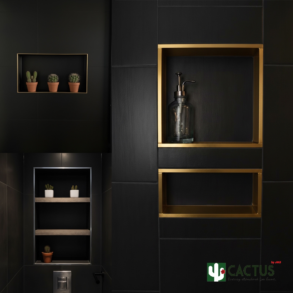 CACTUS คิ้วกระเบื้องอลูมิเนียมแบบเหลี่ยม ขนาด 7mm./ 10mm./ 13mm. ความยาว 2m. 8สี - รูปที่ 4