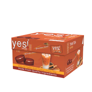 Yes! ลูกอม รสชาไทย Thai Tea 79.2กรัม/กล่อง