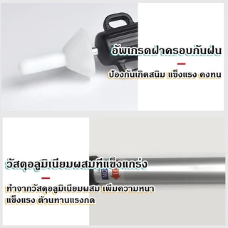 เสาเต็นท์ เสาฟลายชีท เสาค้ำหน้าเต็นท์ เสาค่ำฟลายชีทแบบยืดหด พกพาสะดวก สองเสา ฐานรองกันลื่น