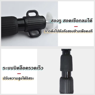 เสาเต็นท์ เสาฟลายชีท เสาค้ำหน้าเต็นท์ เสาค่ำฟลายชีทแบบยืดหด พกพาสะดวก สองเสา ฐานรองกันลื่น