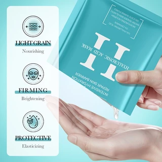 ซื้อ 10 แถม 1 BIOAOUA วิตามินซี / นิโคติน / เรตินอล / ต่อต้านออกซิเจนไวท์เทนนิ่งเพิ่มความชุ่มชื้นหน้ากากให้ความชุ่มชื้น