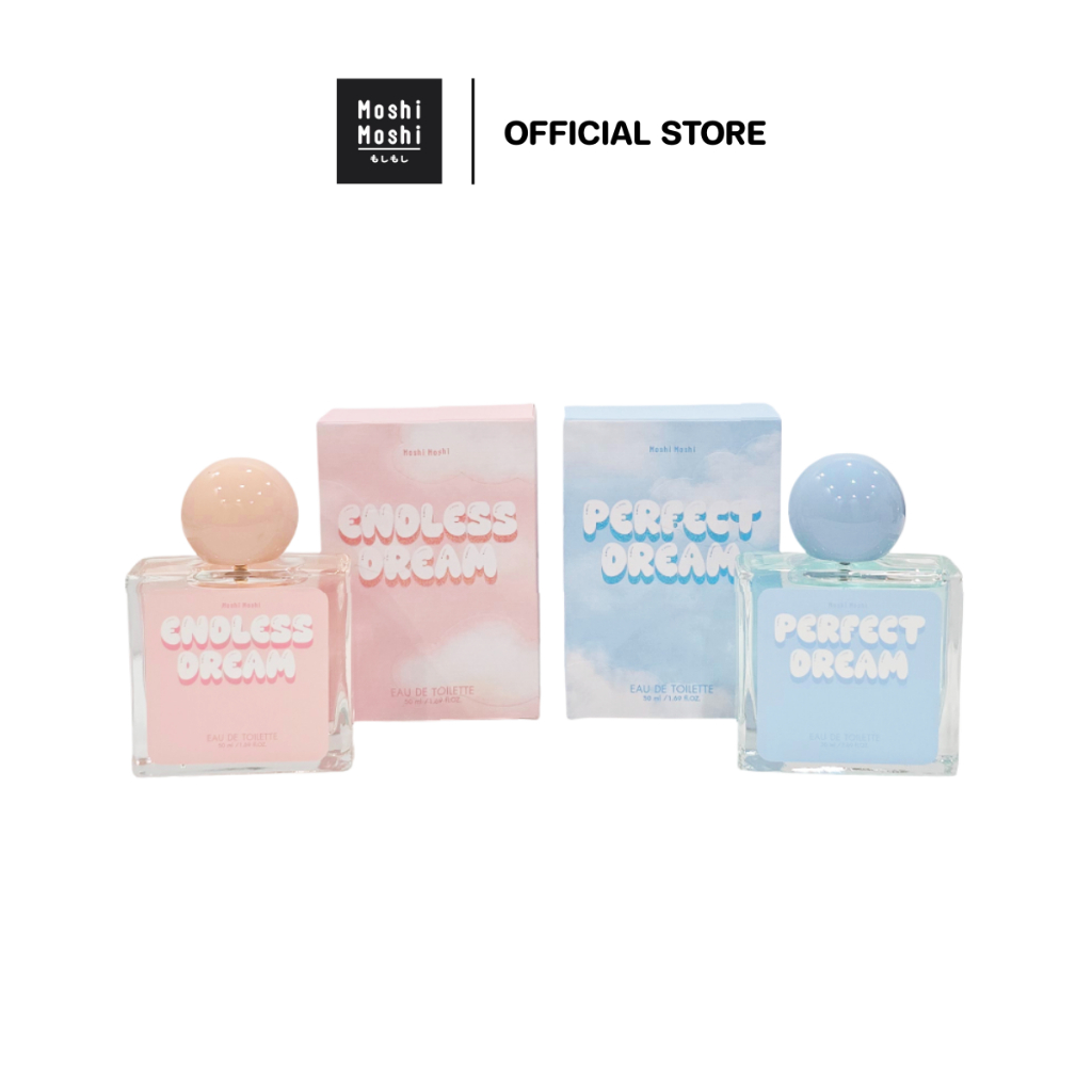 Moshi Moshi Perfume น้ำหอมโมชิโมชิ น้ำหอมผู้หญิง หอมติดทนนาน ขนาด 50 ml. รุ่น 8100037983-37984