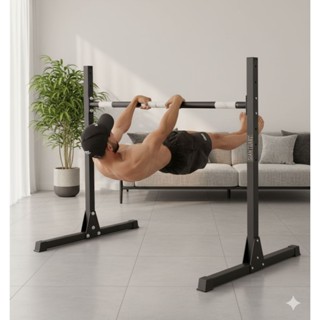Static Bar บาร์เดี่ยวระดับเอว สำหรับฝึก Calisthenics