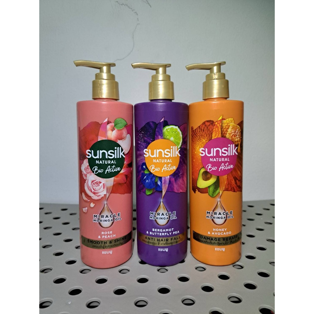 Sunsilk Natural Bio Active ซันซิล เนเชอรัล ไบโอ แอคทีฟ แชมพูซันซิล มีหลายสูตรให้เลือก 380 มล. (พร้อมส่ง!)