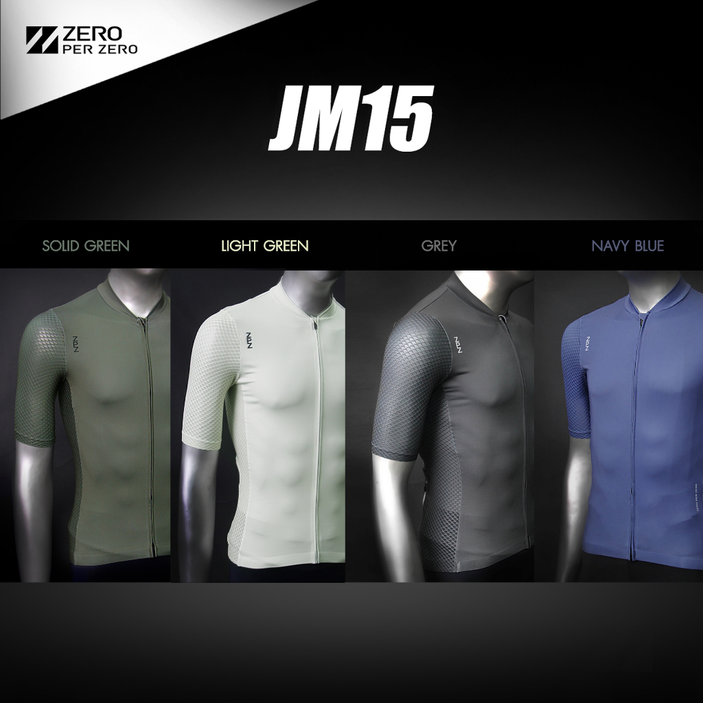 New2026!! เสื้อปั่นจักรยาน ZPZ รุ่น JM15 แนบกระชับ ลดแรงต้านลม ระบายอากาศ ดีเยี่ยม