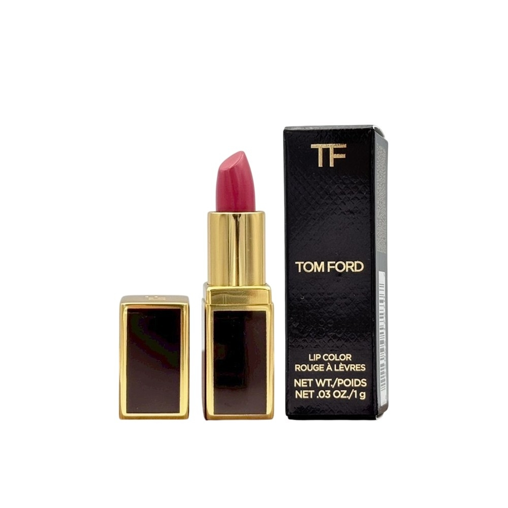 Tom Ford Lip Color #03Casablanca 1g ลิปสติกโทนสีชมพูนู้ดอมน้ำตาล ให้ลุคหรูหรา คลาสสิก