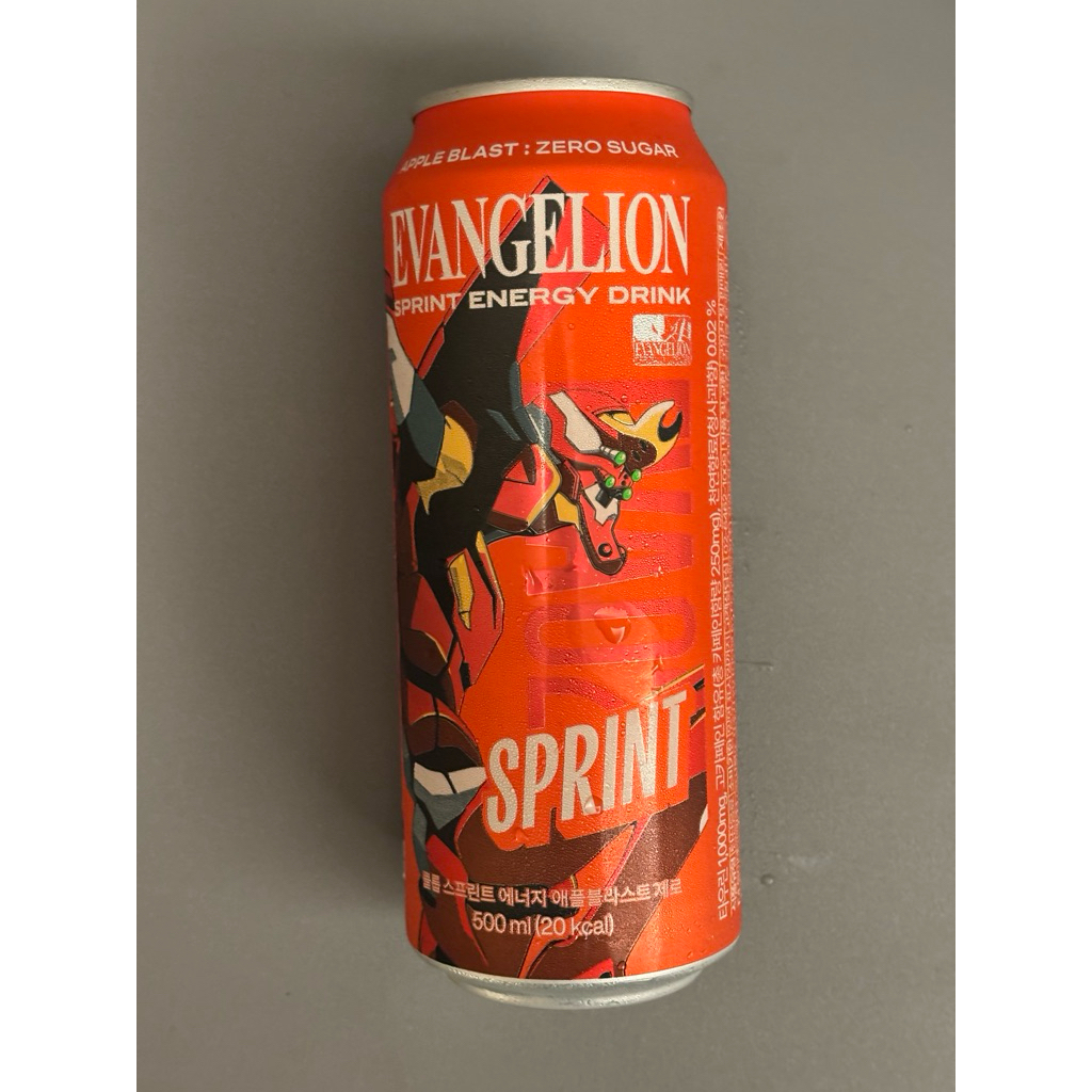 Sprint Energy Drink ลาย Evangelion