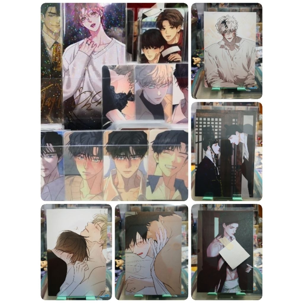 photocard lezhin​ boomtoon webtoon