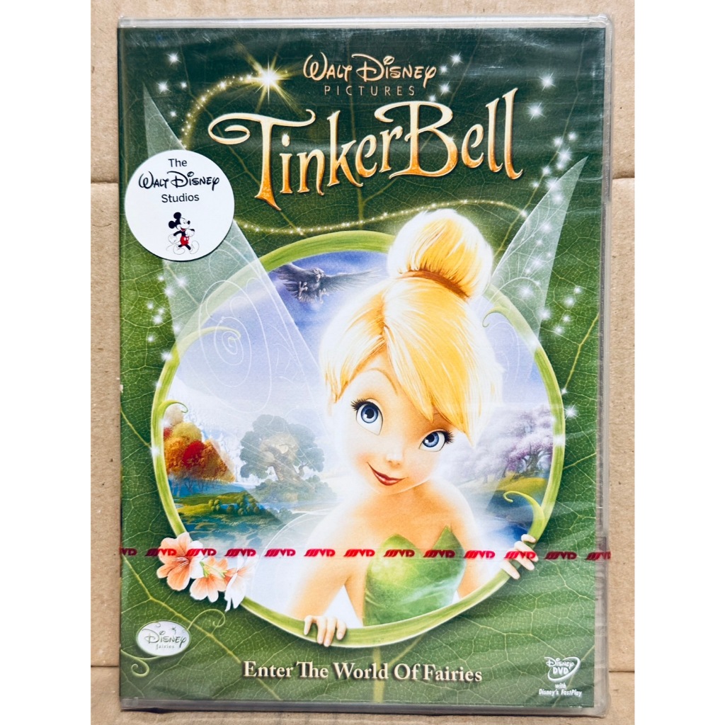DVD : Tinker Bell (2008) ทิงเกอร์ เบลล์ Walt Disney Pictures " Animation Cartoon การ์ตูนดิสนีย์ "