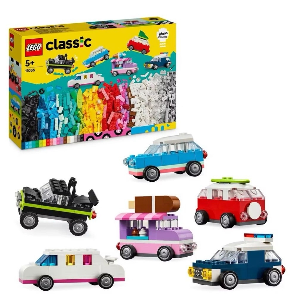 LEGO Classic 11036 Creative Vehicles BuildingToy (900 Pieces)