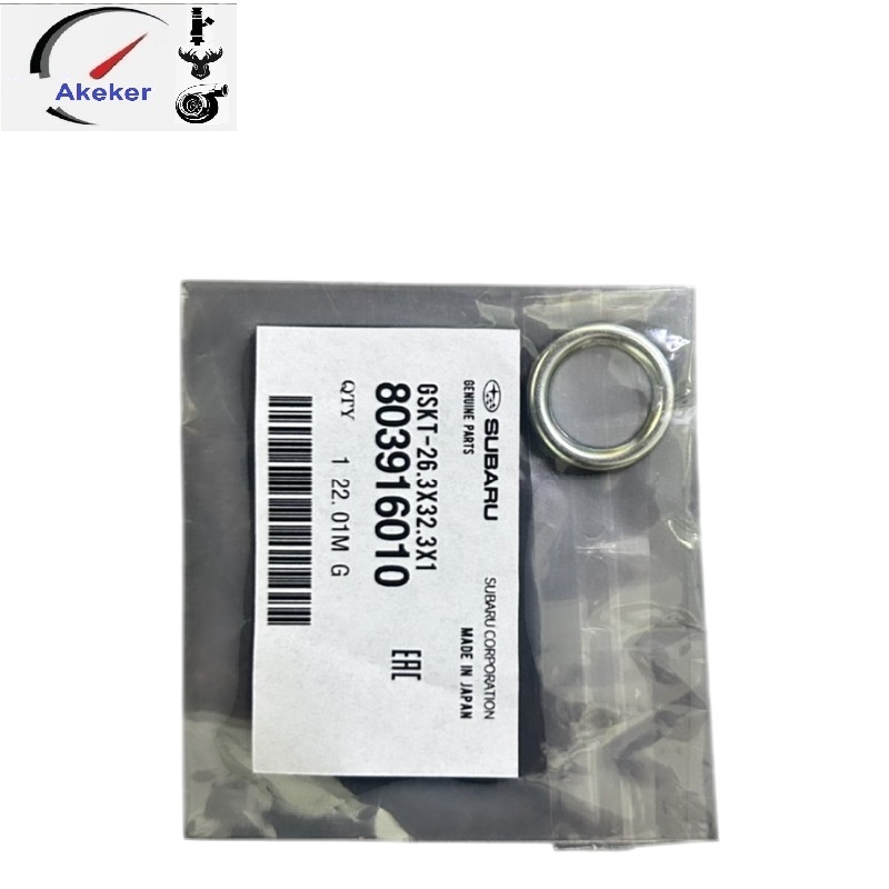 Oil Drain Plug Gasket 803916010 16mm Oil Crush Washer Seals for Subaru